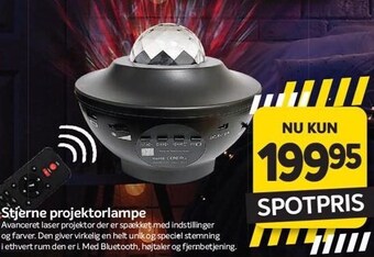 Stjerne projektorlampe