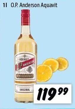 zur Krone O.p anderson aquavit tilbud
