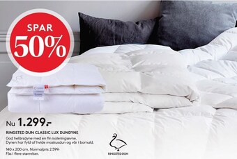 SengeSpecialisten Ringsted dun classic lux dundyne tilbud
