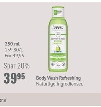 Helsam Body wash refreshing tilbud