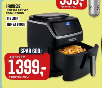 Skousen Princess airfryer prin-182080 tilbud