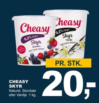 Let-Køb Cheasy skyr tilbud