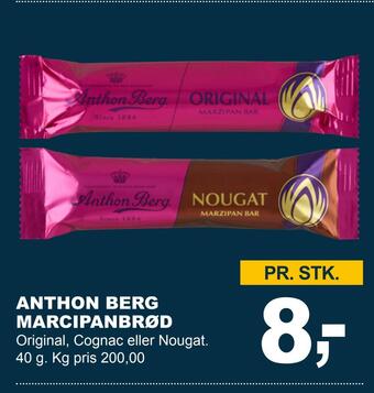 Let-Køb Anthon berg marcipanbrød tilbud