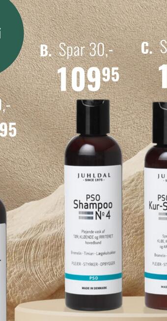 Helsam Pso shampoo no. 4 tilbud