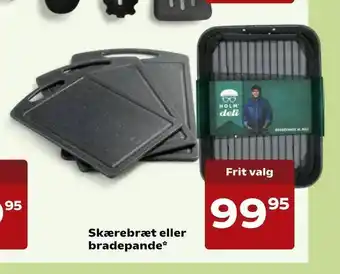 Skærebræt eller bradepande