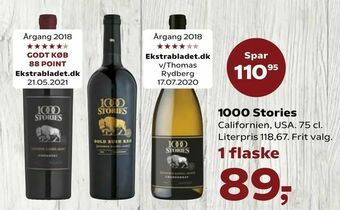 Kvickly 1000 Stories tilbud