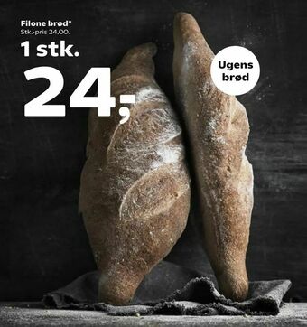 Kvickly Filone brød tilbud
