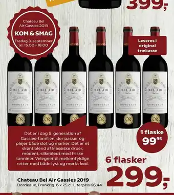 Kvickly Chateau Bel Air Gassies 2019 tilbud