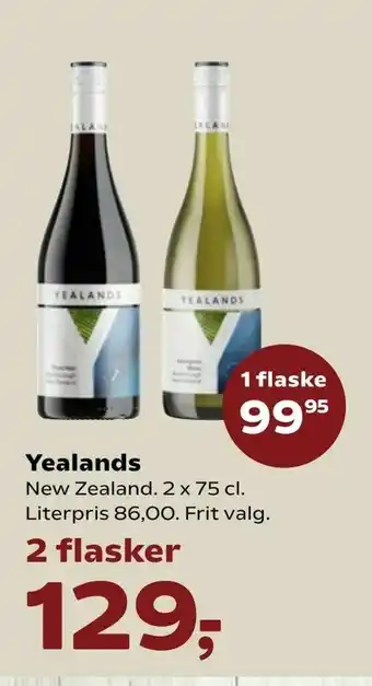 Kvickly Yealands tilbud
