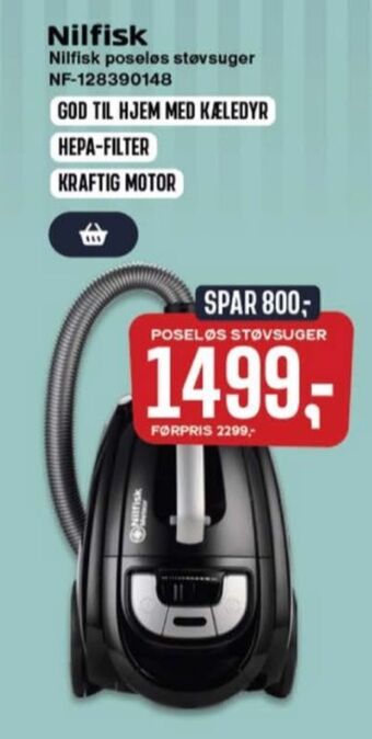 Skousen Nilfisk støvsuger tilbud