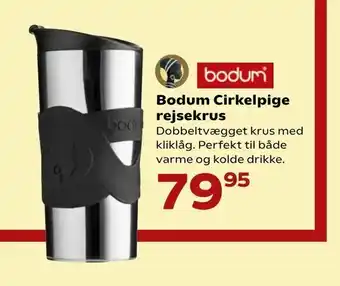 Bodum Cirkelpige rejsekrus