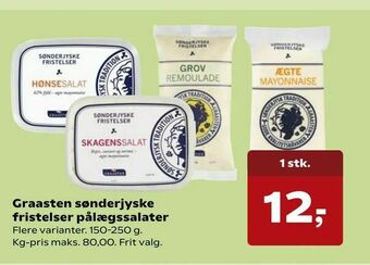 Kvickly Graasten sønderjyske fristelser pålægssalater tilbud