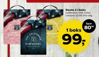 SuperBrugsen Route 2 i boks tilbud