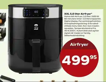 SuperBrugsen XXL 5,0 liter Airfryer tilbud