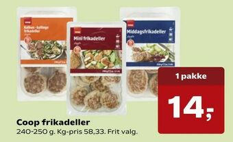 SuperBrugsen Coop frikadeller tilbud