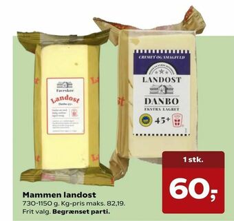 SuperBrugsen Mammen landost tilbud