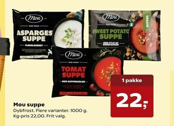 SuperBrugsen Mou suppe tilbud