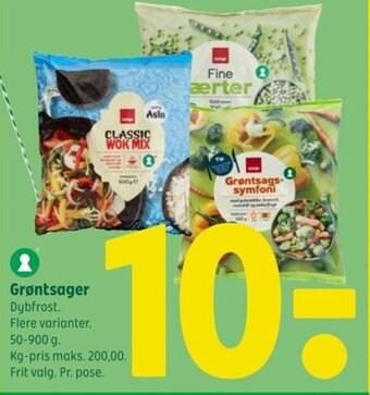 Coop 365 Grøntsager tilbud