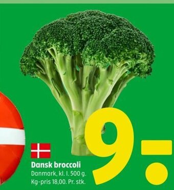 Coop 365 Dansk broccoli tilbud