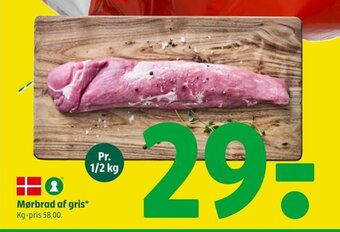 Coop 365 Mørbrad af gris tilbud