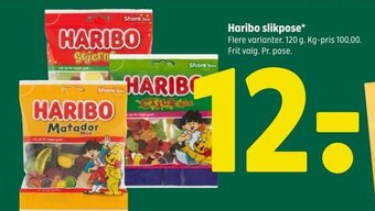 Coop 365 Haribo slikpose tilbud