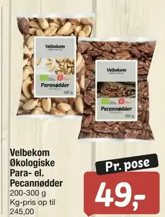 Velbekom Økologiske Para- el. Pecannødder