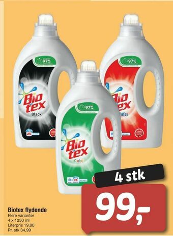 Fakta Tyskland Biotex flydende tilbud