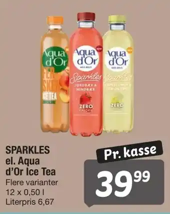 SPARKLES el. Aqua d'Or Ice Tea