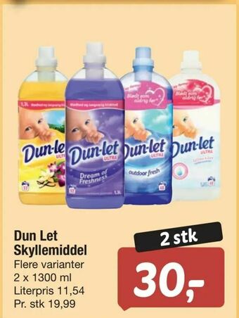 Fakta Tyskland Dun Let Skyllemiddel tilbud