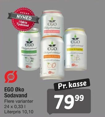 Fakta Tyskland EGO Øko Sodavand tilbud