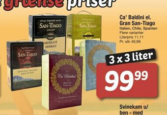 Fakta Tyskland Ca' Baldini el. Gran San-Tiago tilbud