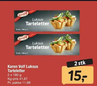 Fakta Tyskland Karen Volf Luksus Tarteletter tilbud