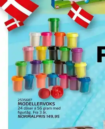 Legekæden Modellervoks tilbud