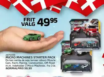 Micro machines starter pack