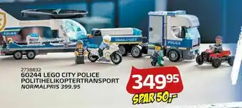 60244 lego city police politihelikoptertransport