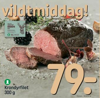 REMA 1000 Krondyrfilet tilbud