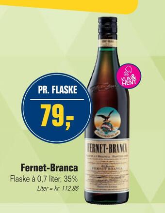 Otto Duborg Fernet-branca tilbud
