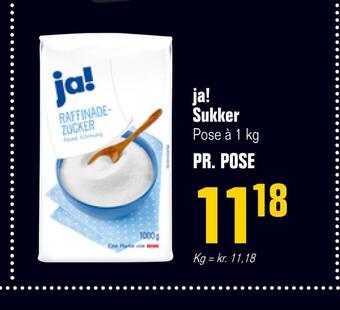 Otto Duborg Ja! sukker tilbud