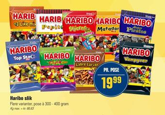 Otto Duborg Haribo slik tilbud