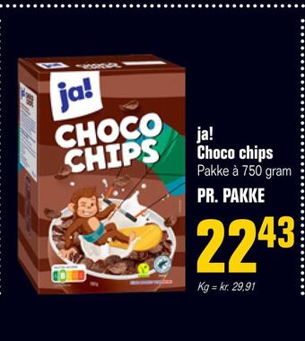 Otto Duborg Ja! choco chips tilbud