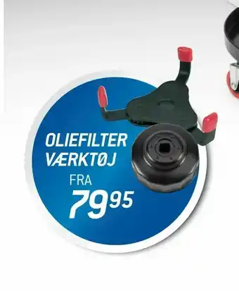Oliefilter værktøj