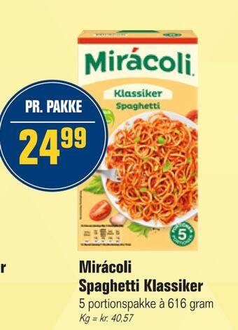 Otto Duborg Mirácoli spaghetti klassiker tilbud