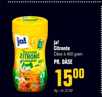 Otto Duborg Ja! citronte tilbud