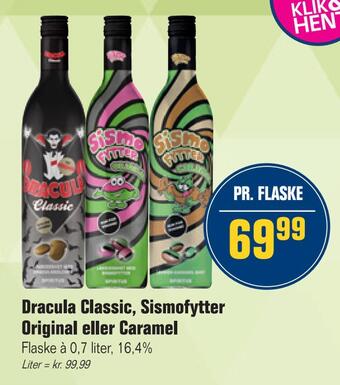 Otto Duborg Dracula classic, sismofytter original eller caramel tilbud