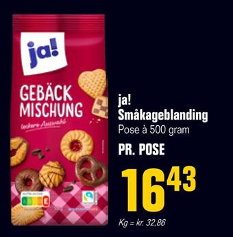 Otto Duborg Ja! småkageblanding tilbud