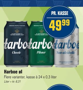 Otto Duborg Harboe øl tilbud