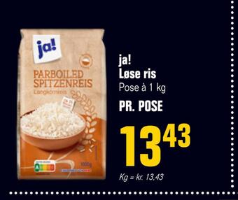 Otto Duborg Ja! løse ris tilbud