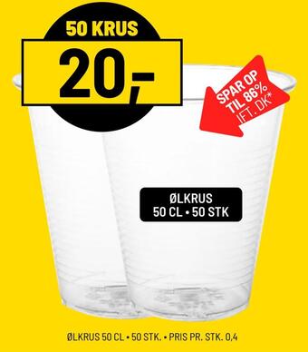 Priss Ølkrus tilbud
