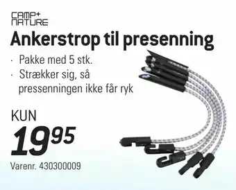 Ankerstrop til presenning