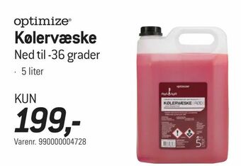 Thansen Kølervæske tilbud